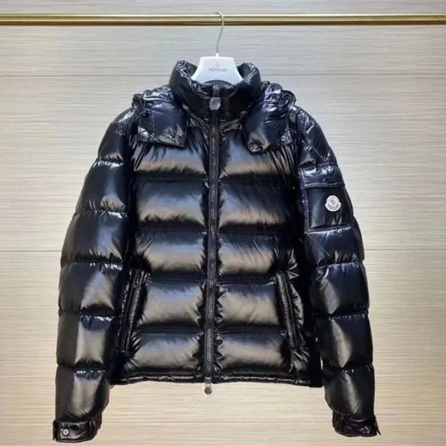 Moncler Maya Puffer Jacket Glossy Nylon