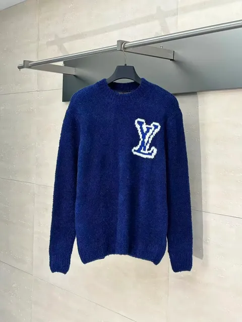 Louis Vuitton Monogram Knit Sweater Y Logo