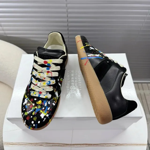 Maison Margiela Tabi Sneaker Paint Splatter