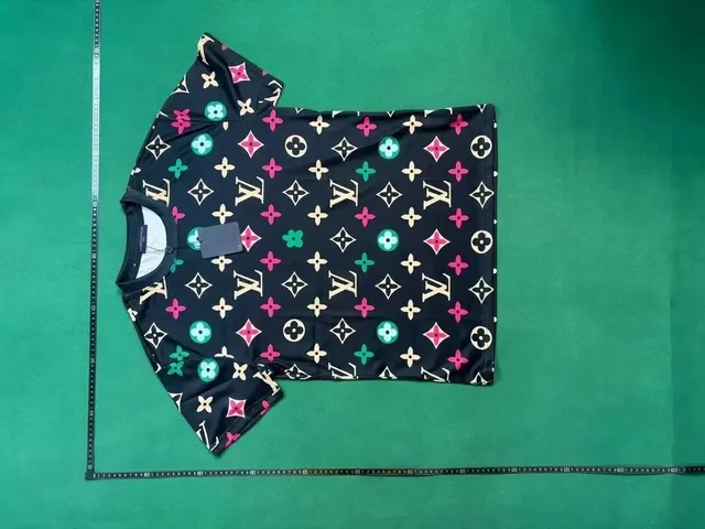 Louis Vuitton Monogram T-Shirt Multicolor Floral Print