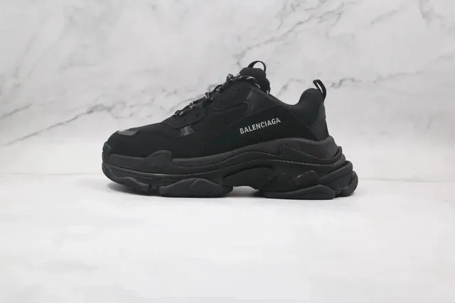 Balenciaga Triple S All Black