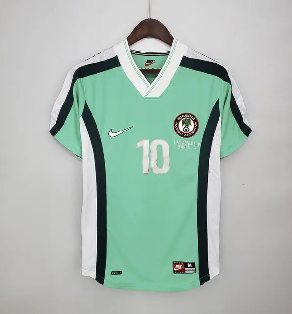 Nike × Nigeria National Team Nigeria Home Jersey 1998 World Cup
