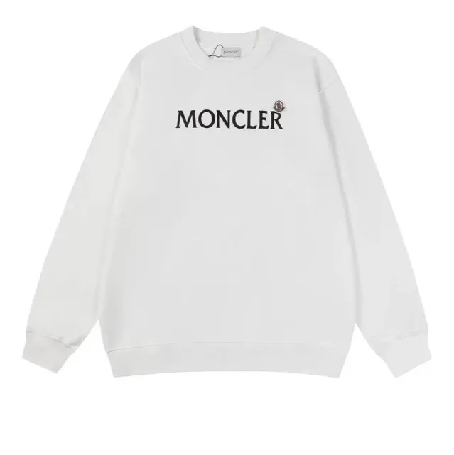 Moncler Crewneck Sweatshirt Logo Embroidered