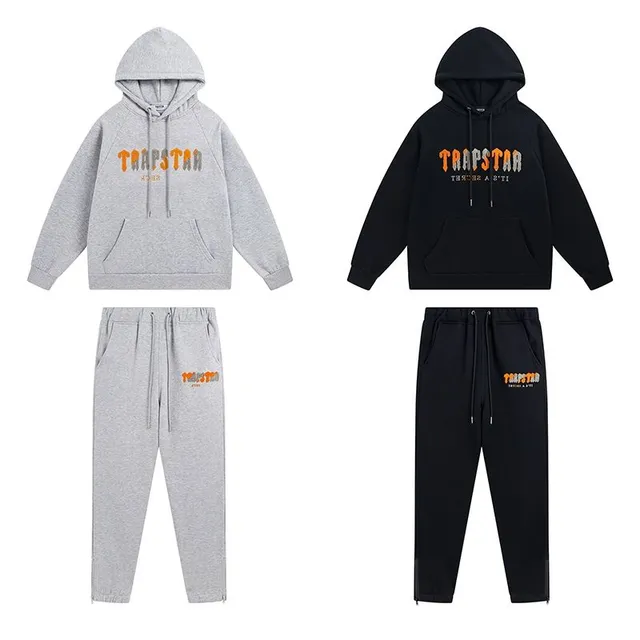 Hoodie and Jogger Set TRAPSTAR Logo