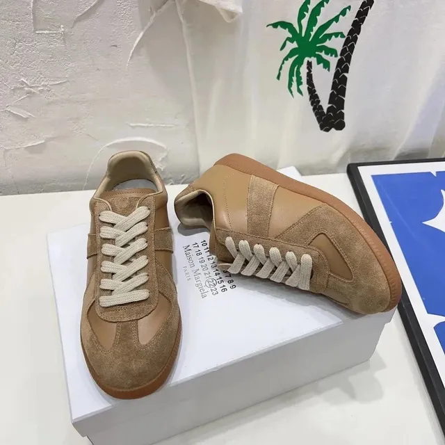 Maison Margiela Future Sneaker Beige Suede