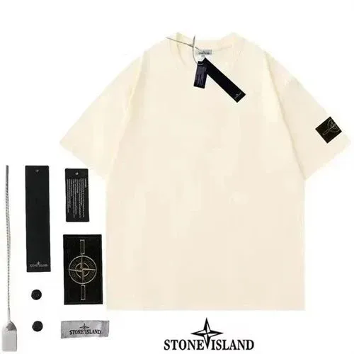 Stone Island T-Shirt Compass Logo Patch