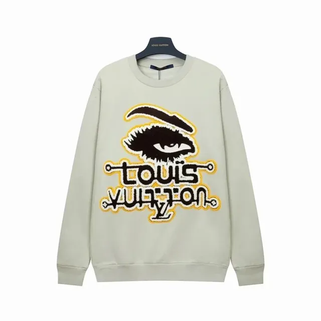 Louis Vuitton Crewneck Sweatshirt Eye Logo Appliqué