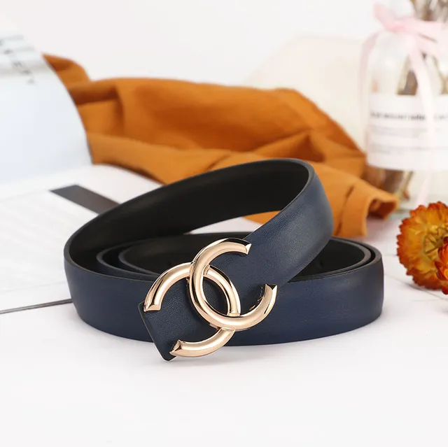 Chanel CC Logo Belt Gold-Tone Buckle