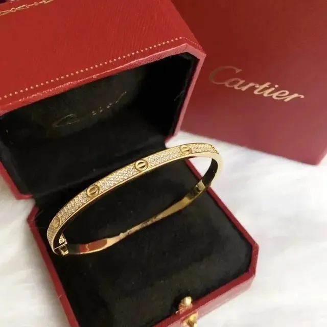 Cartier Juste Un Clou Bracelet Paved with Diamonds