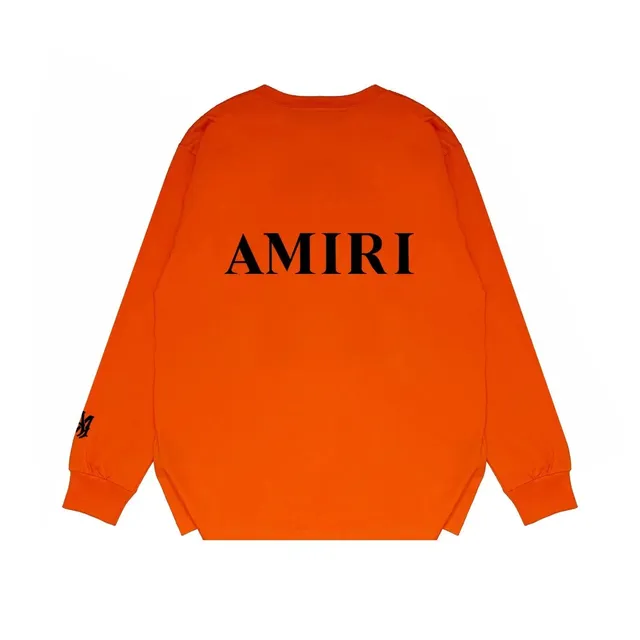 Amiri Long Sleeve Tee Logo Back