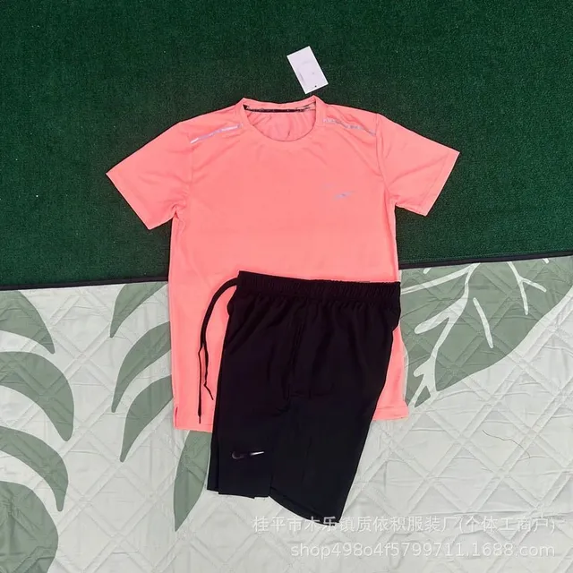 Nike Training Set Coral and Black