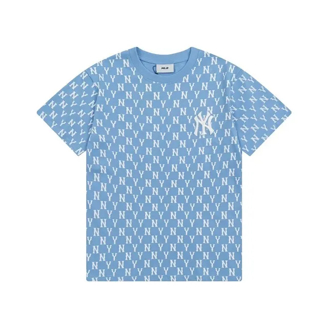 MLB NY Yankees Logo Tee All-Over Print