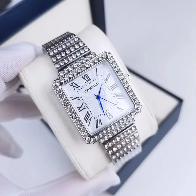 Cartier Tank Crystal-Embellished