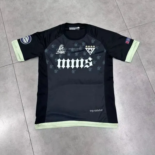Apeshit × La Secte Short-Sleeve Jersey MMS Graphic Print