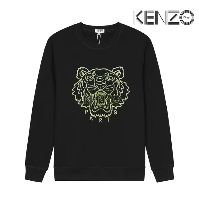 Kenzo Tiger Sweatshirt Neon Tiger Logo