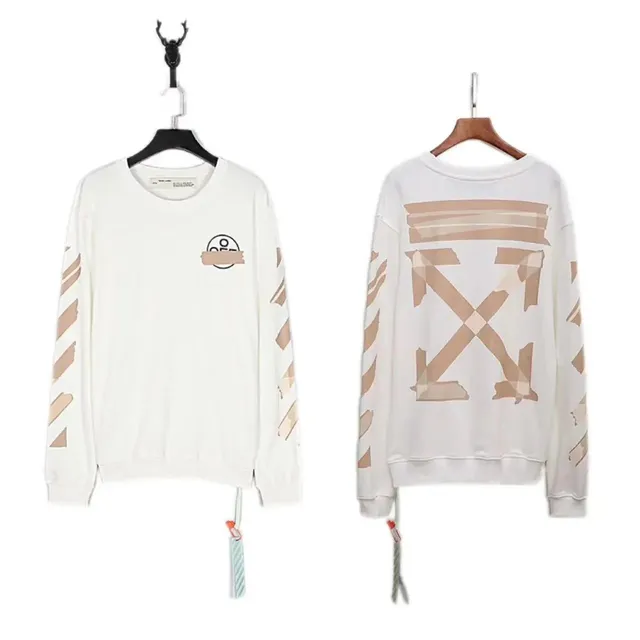 Off-White Arrow Sweatshirt Tape Print