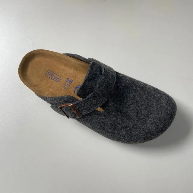 深灰毛毡面