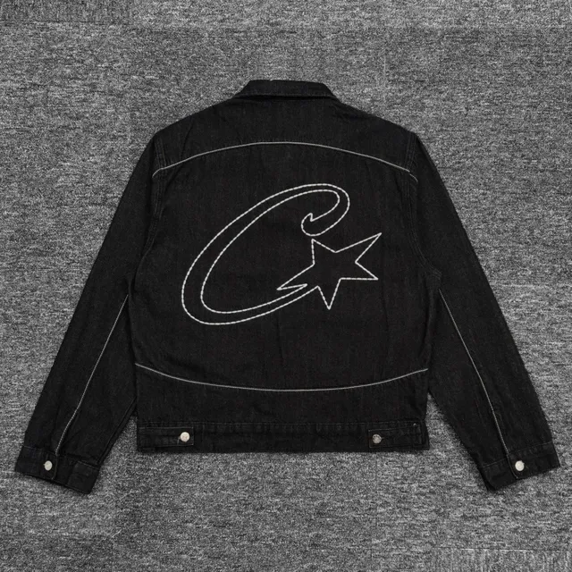 Denim Jacket Corteiz Logo Back