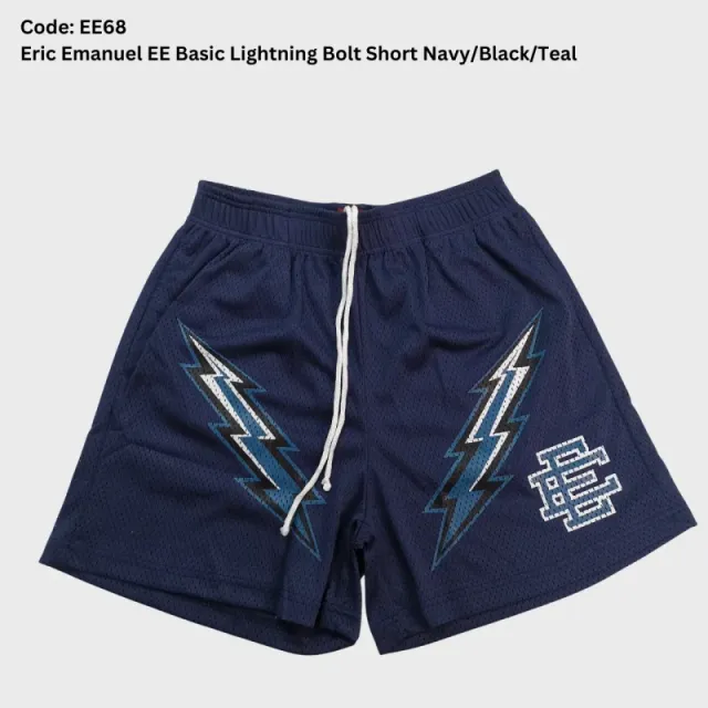 Ee68 - Navy/Black/Teal Bolt