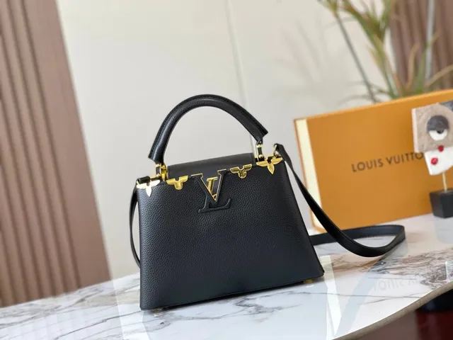 Louis Vuitton On The Go Black Taurillon Leather