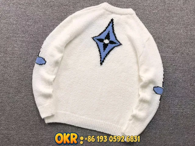 Louis Vuitton Knit Sweater Star Motif