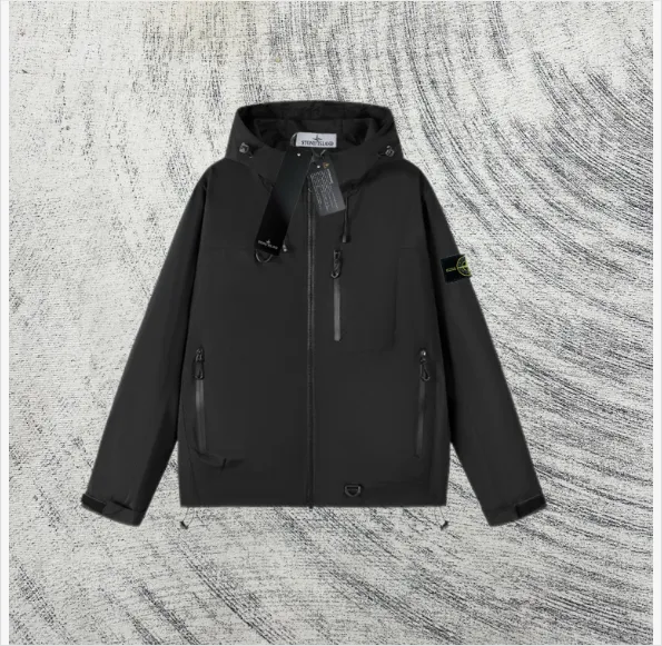 Stone Island Hooded Soft Shell Jacket