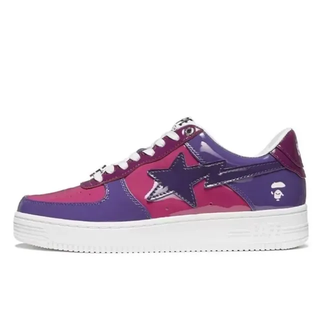 Bape Sta Purple Pink Patent