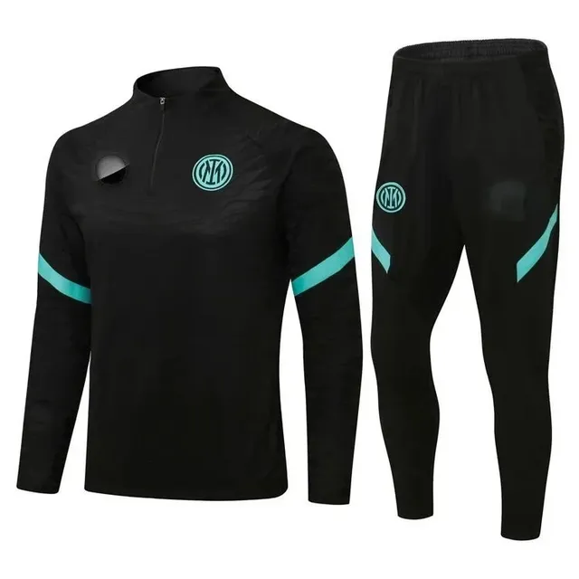 Inter Milan × Nike Training Set Black with Teal Accents