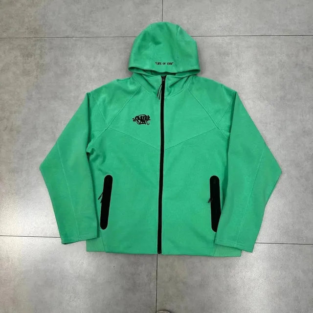 Nike Tech Fleece Hoodie Lime Green