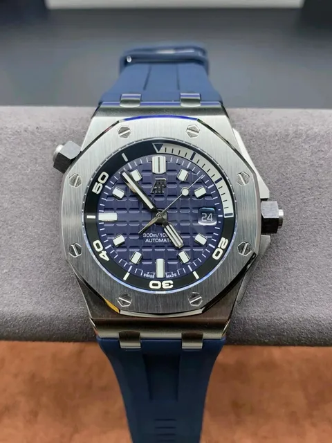 Audemars Piguet Royal Oak Offshore Blue Tapisserie Dial