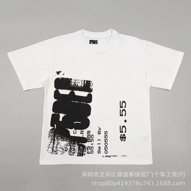 Sp5der Graphic Tee Digital Print