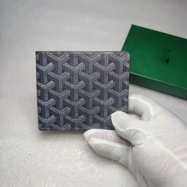 Goyard Bifold Wallet Goyardine Canvas