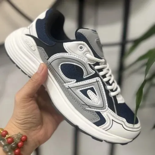 Balenciaga Triple S Navy Grey White