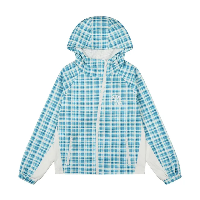 Gallery Dept. Windbreaker Jacket Plaid Grid