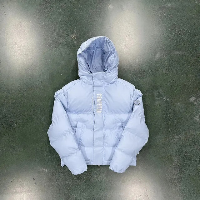 Trapstar Puffer Jacket Logo-Print Hooded