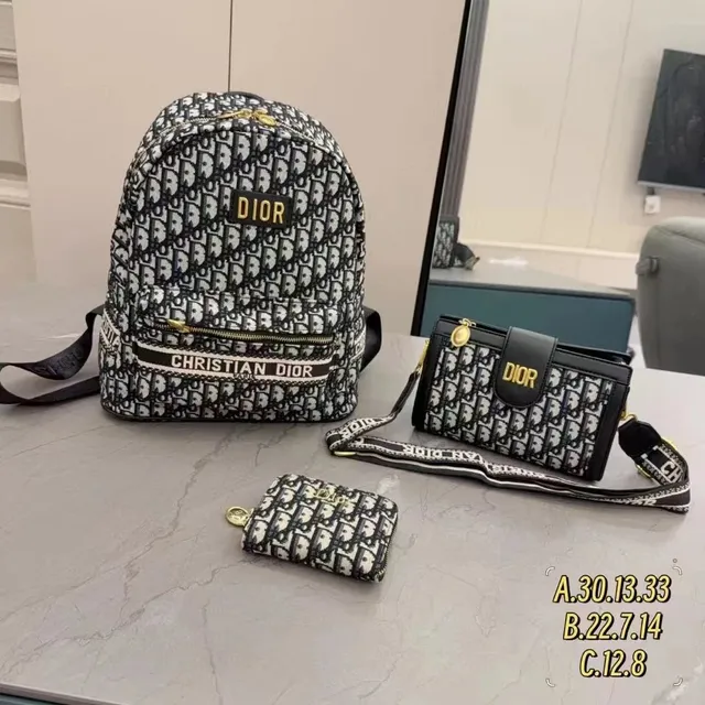 Dior Oblique Print Set Diorissimo