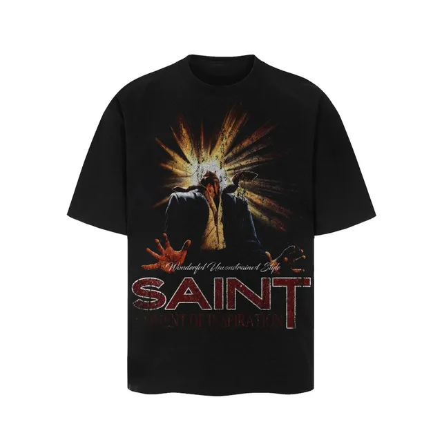 Saint Laurent Graphic T-Shirt Saint Moment of Inspiration