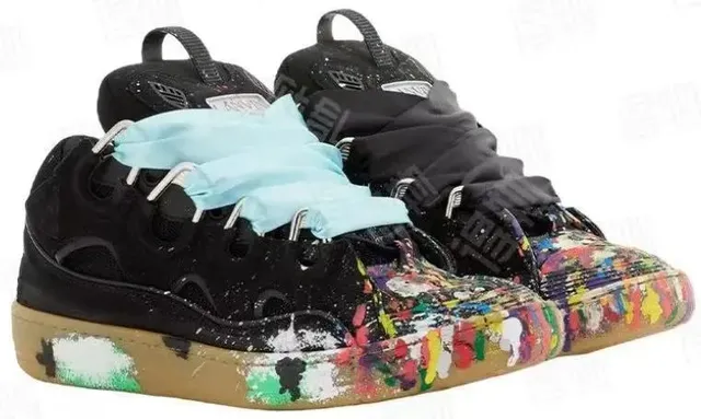 Lanvin Triple S Paint Splatter