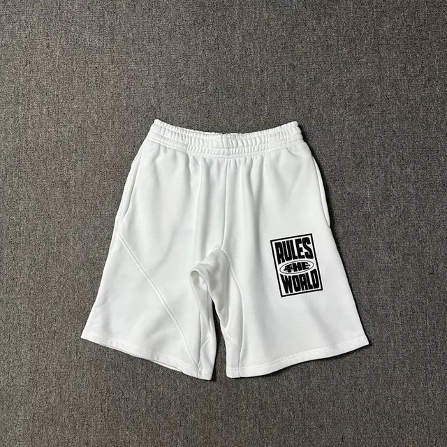 Logo Shorts Rules The World Print