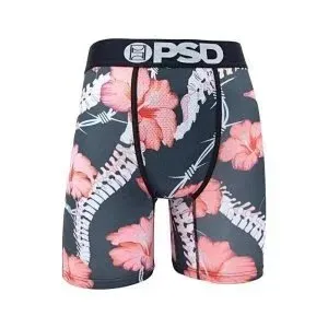 PSD Boxer Briefs Hibiscus Print