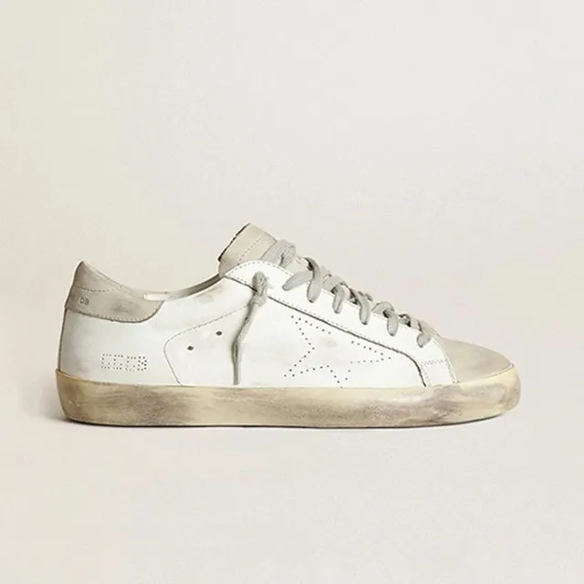 Golden Goose Superstar Distressed White