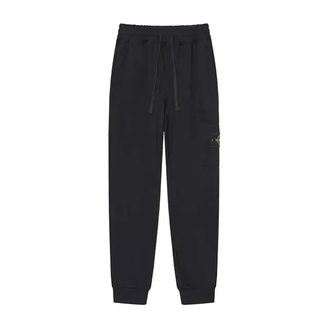 Stone Island Cargo Joggers Black with Compass Patch