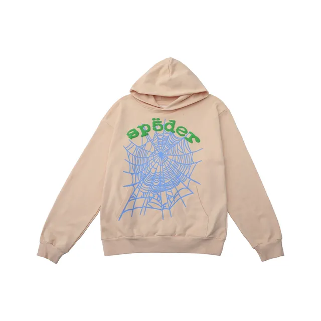 Sp5der Hoodie Spider Web Print
