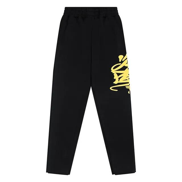 Off-White Track Pants Yellow Graphic