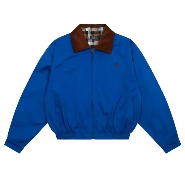 Polo Ralph Lauren Windbreaker Jacket Corduroy Collar