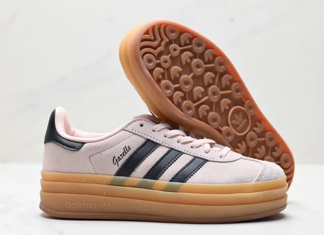 Adidas Gazelle Pink and Navy
