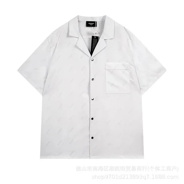 Represent Short-Sleeve Shirt All-Over Logo Print