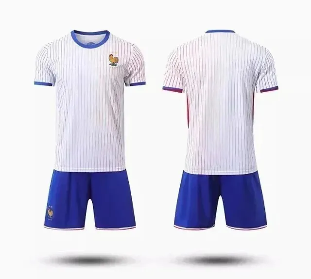 Adidas × France National Team France Home Kit Pinstripe