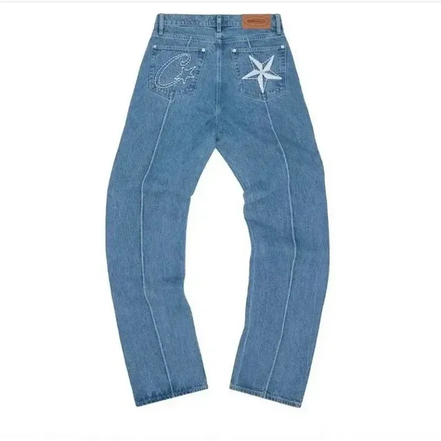 Corteiz Jeans Star Embroidery