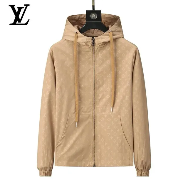 Louis Vuitton Monogram Windbreaker Beige